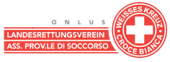 Logo für Landesrettungsverein onlus, Weißes Kreuz - Sektion Naturns