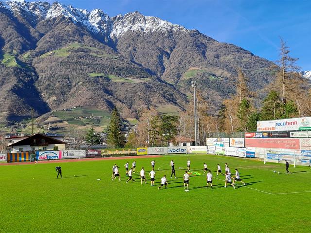 U18 Nationalmanschaft Österreich trainiert in Naturns